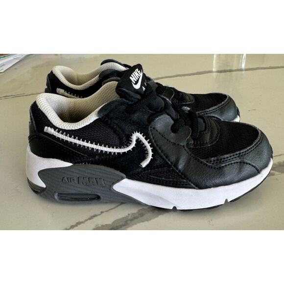 Nike Air Max Excee Toddler Kids Sneakers Tennis Shoes Black Size 12C - Picture 1 of 8